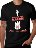 Bass Is The Bacon Of Music Graphic T-Shirt product image 1