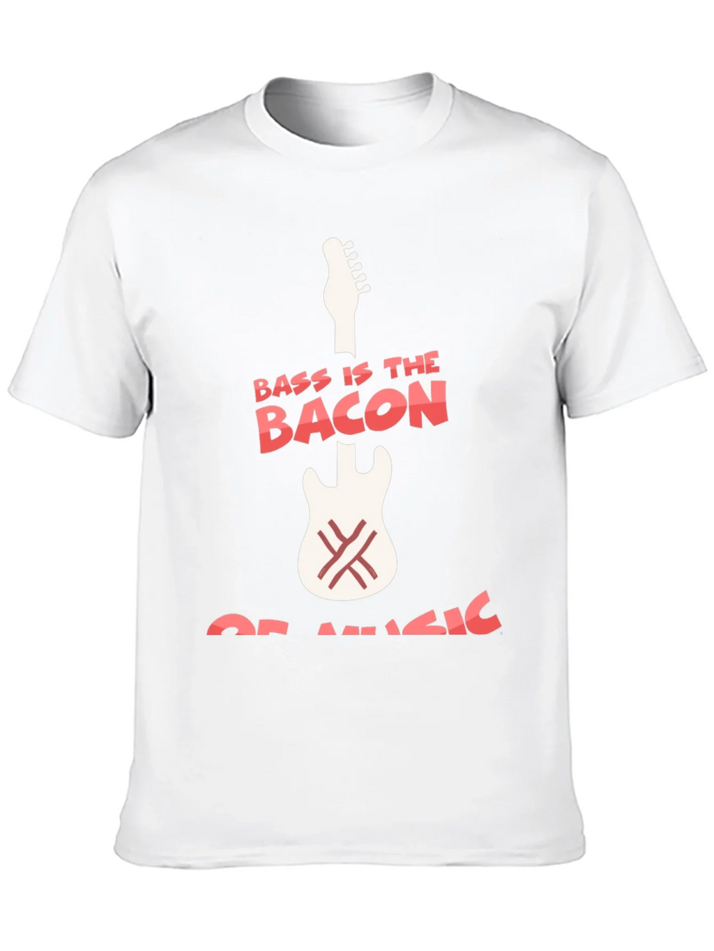 Bass Is The Bacon Of Music Graphic T-Shirt product image 9