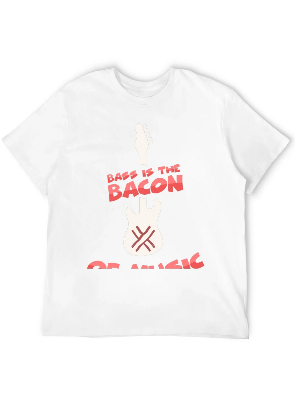 Bass Is The Bacon Of Music Graphic T-Shirt product image 11