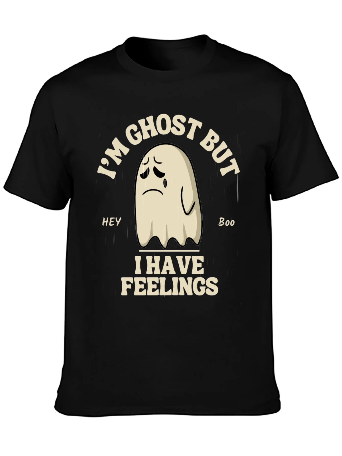 Im Ghost But I Have Feelings Graphic T-Shirt product image 3