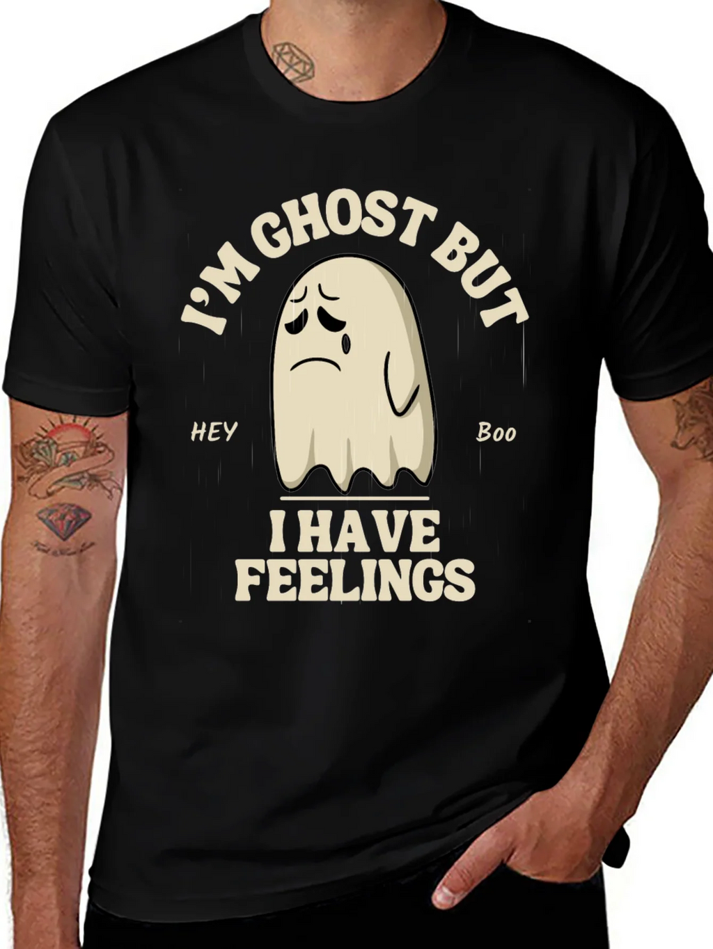 Im Ghost But I Have Feelings Graphic T-Shirt product image 1