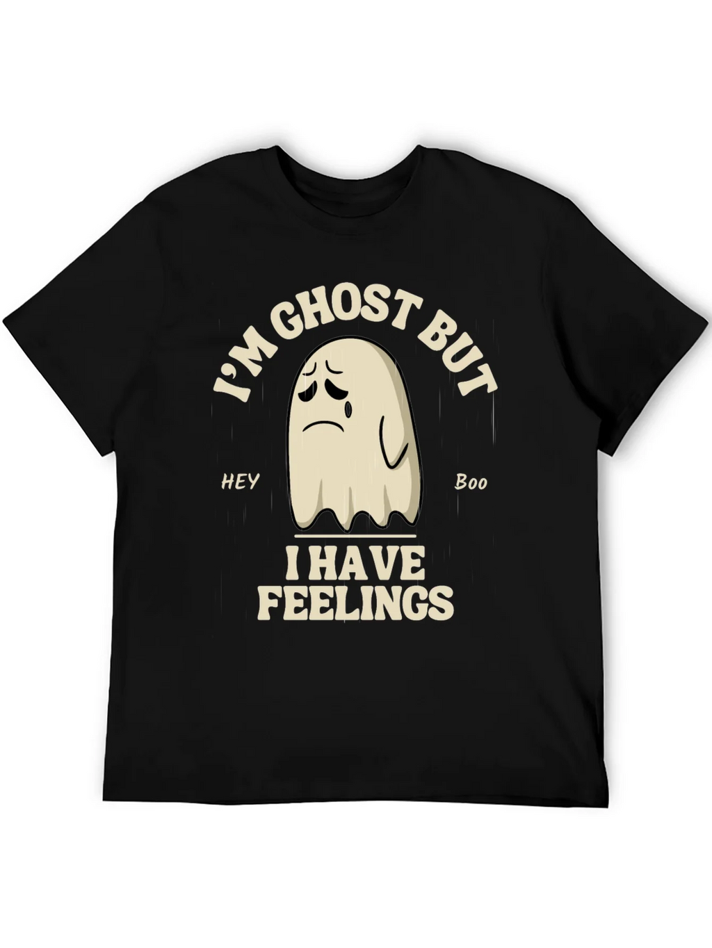 Im Ghost But I Have Feelings Graphic T-Shirt product image 5