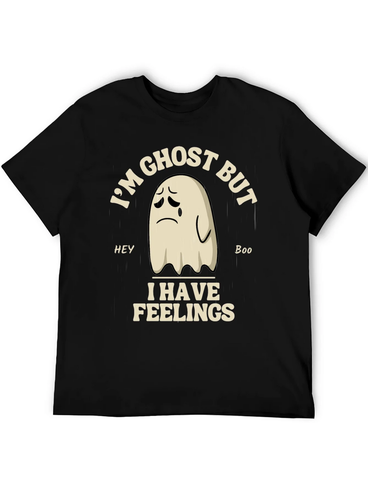 Im Ghost But I Have Feelings Graphic T-Shirt product image 5