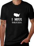 I Miss Obama Graphic Print Tee product image 1