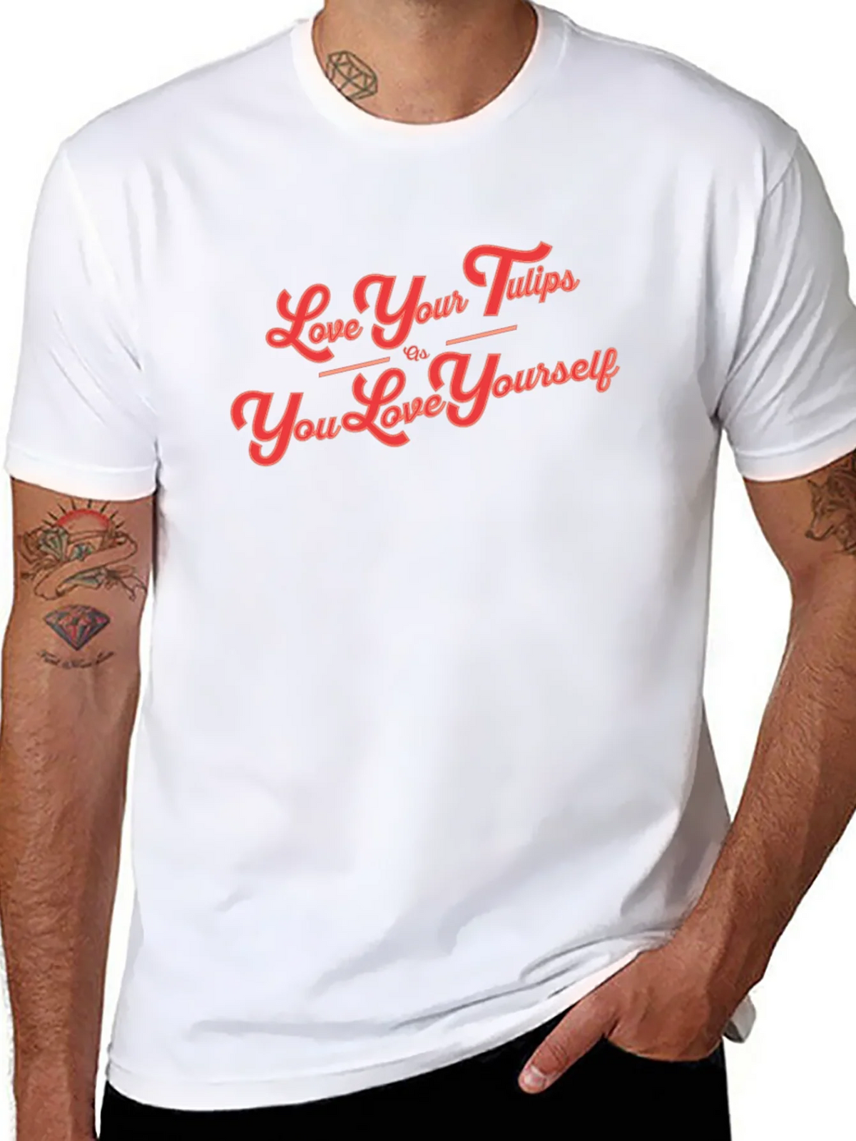 Love Your Tulips T-Shirt product image 7