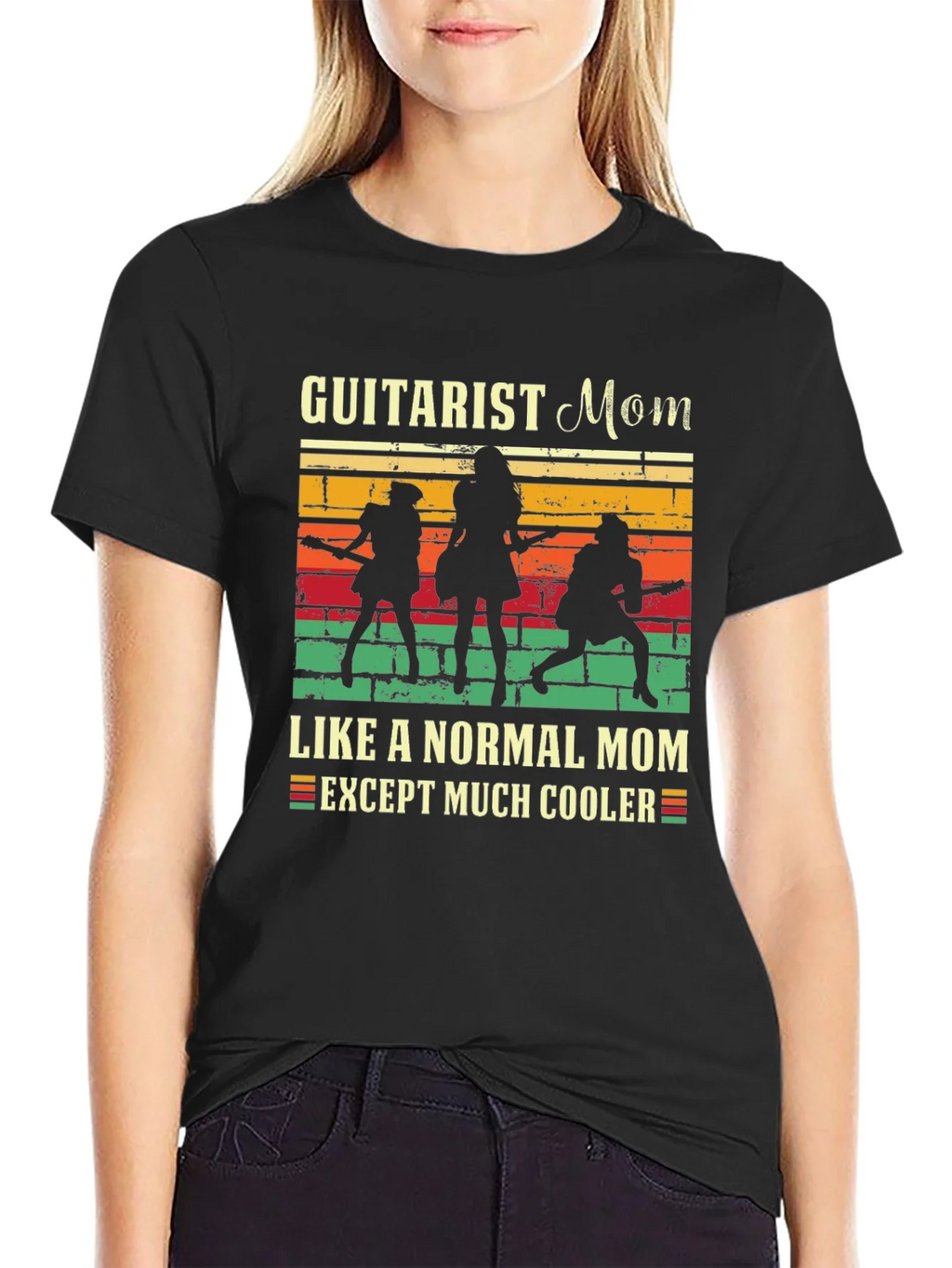 Guitarist Mom Graphic Tee - Cool Shirt product image 2