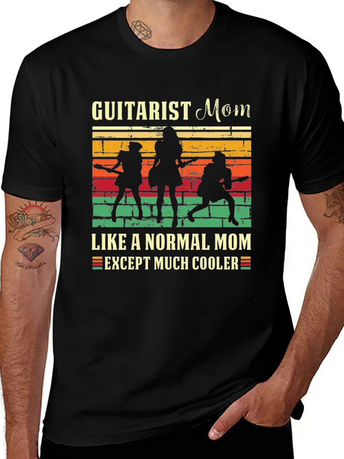 Guitarist Mom Graphic Tee - Cool Shirt product image 1