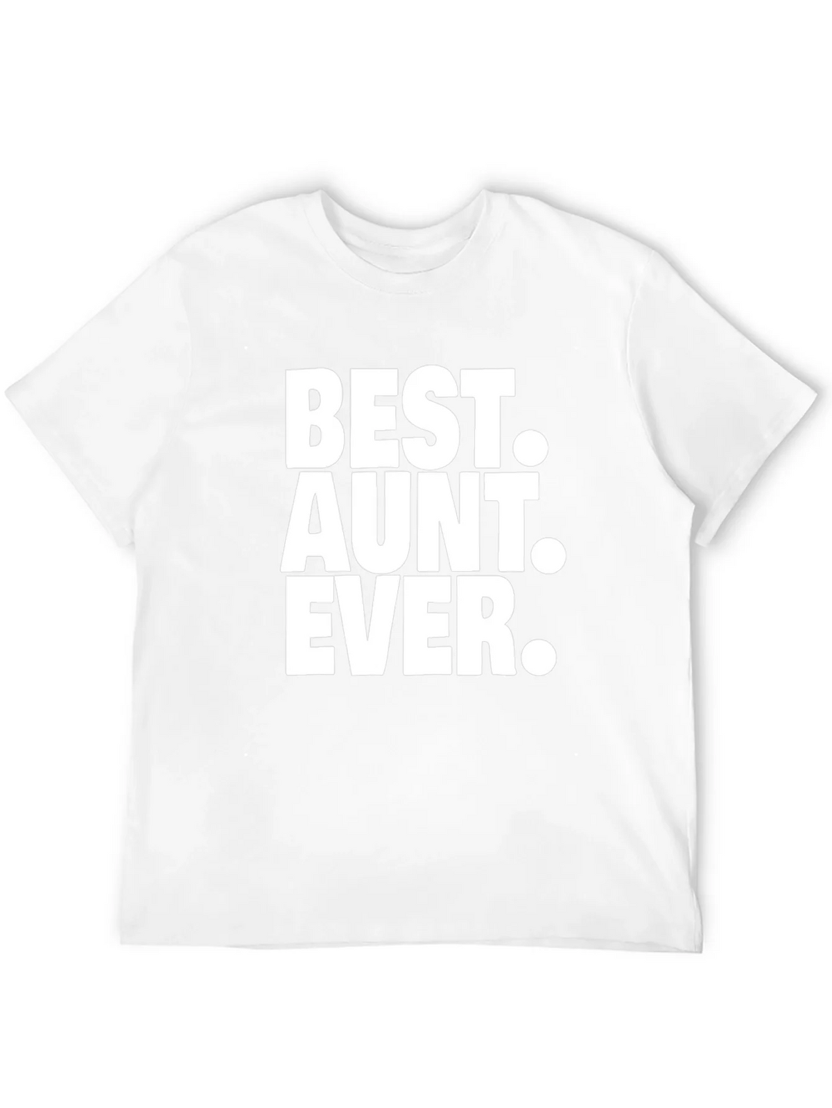 Best Aunt Ever Black T-Shirt product image 11