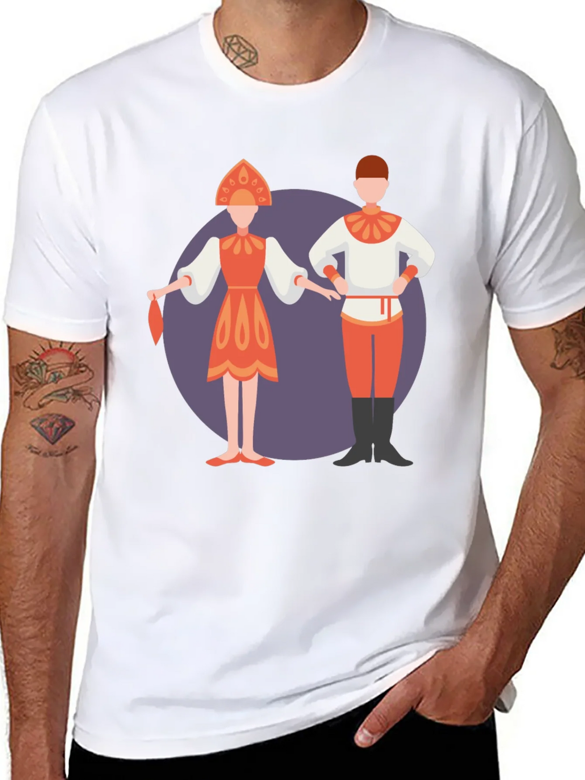 Ethnic Folk Dance Graphic T-Shirt product image 7