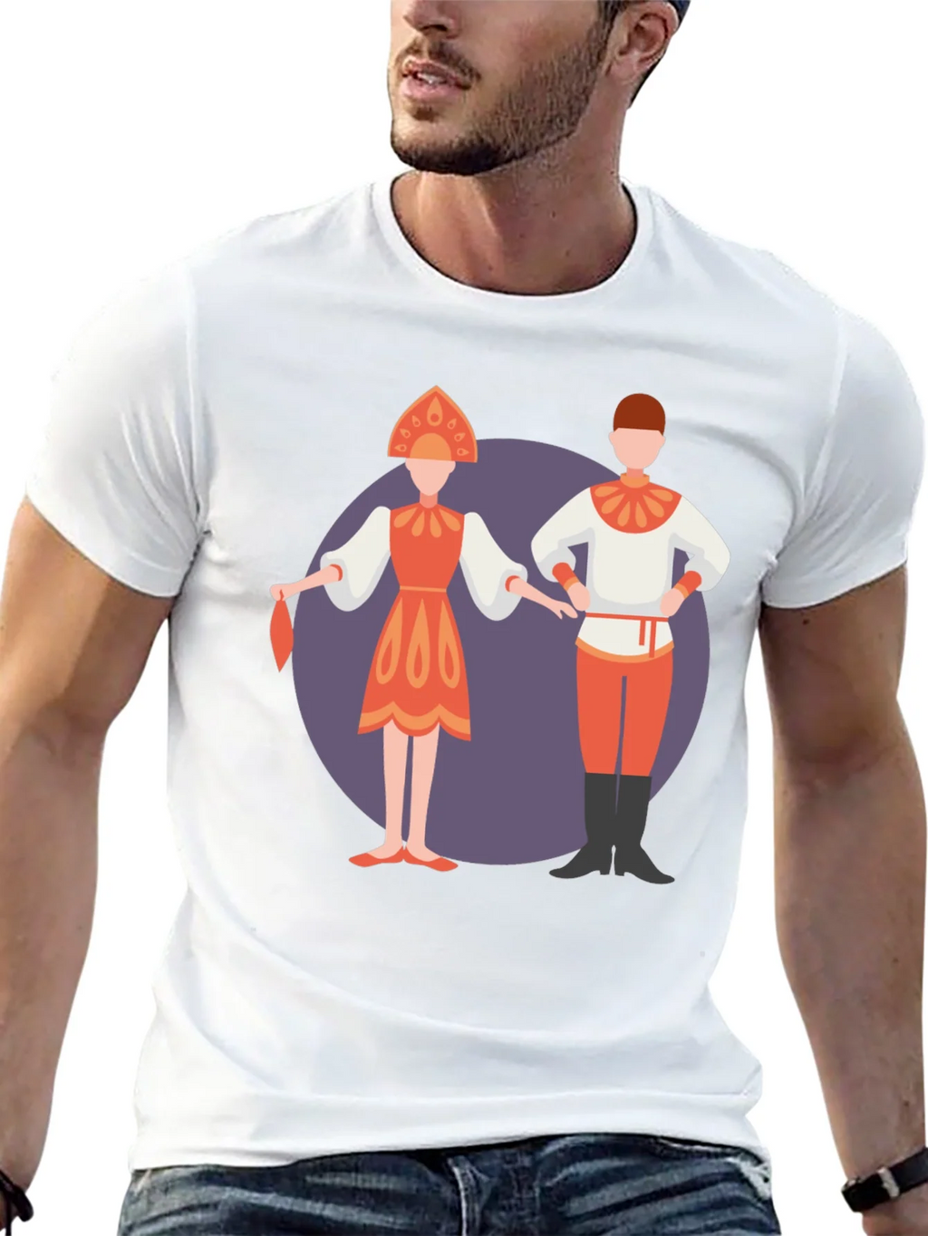 Ethnic Folk Dance Graphic T-Shirt product image 12