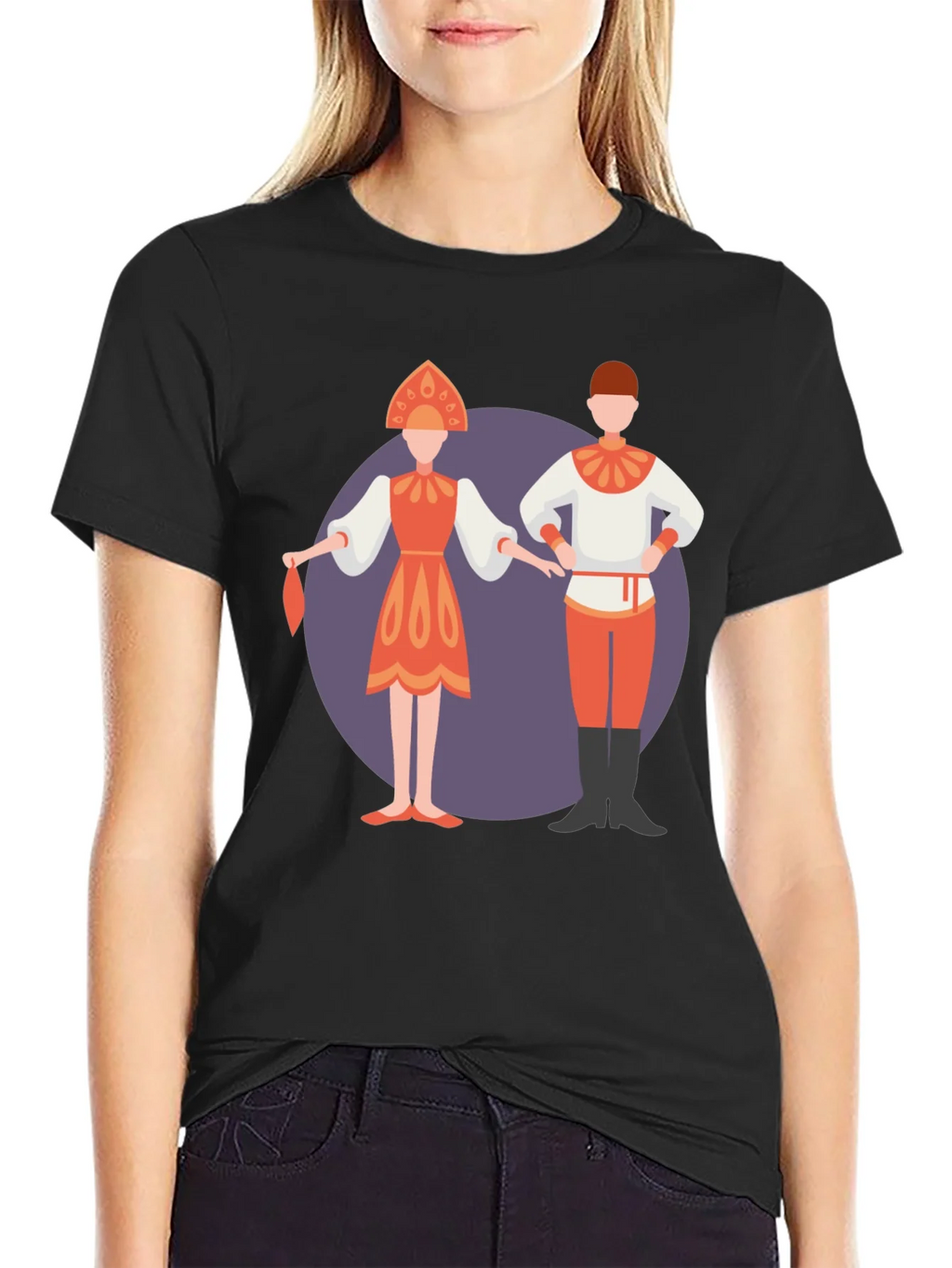 Ethnic Folk Dance Graphic T-Shirt product image 2