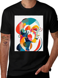 Abstract Woman Graphic Tee - Stylish Comfort product image 1