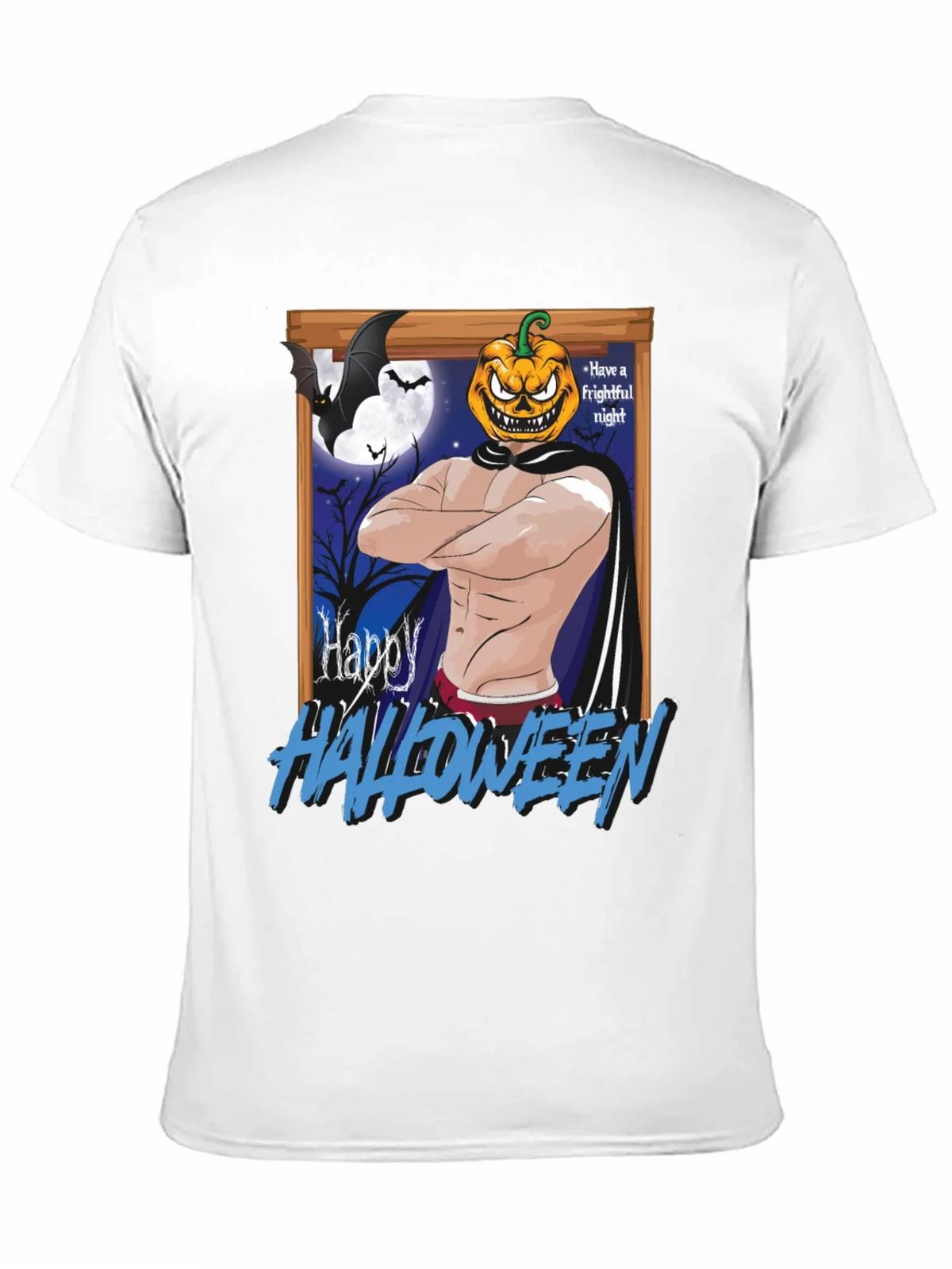 Happy Halloween Pumpkin Man T-Shirt product image 10