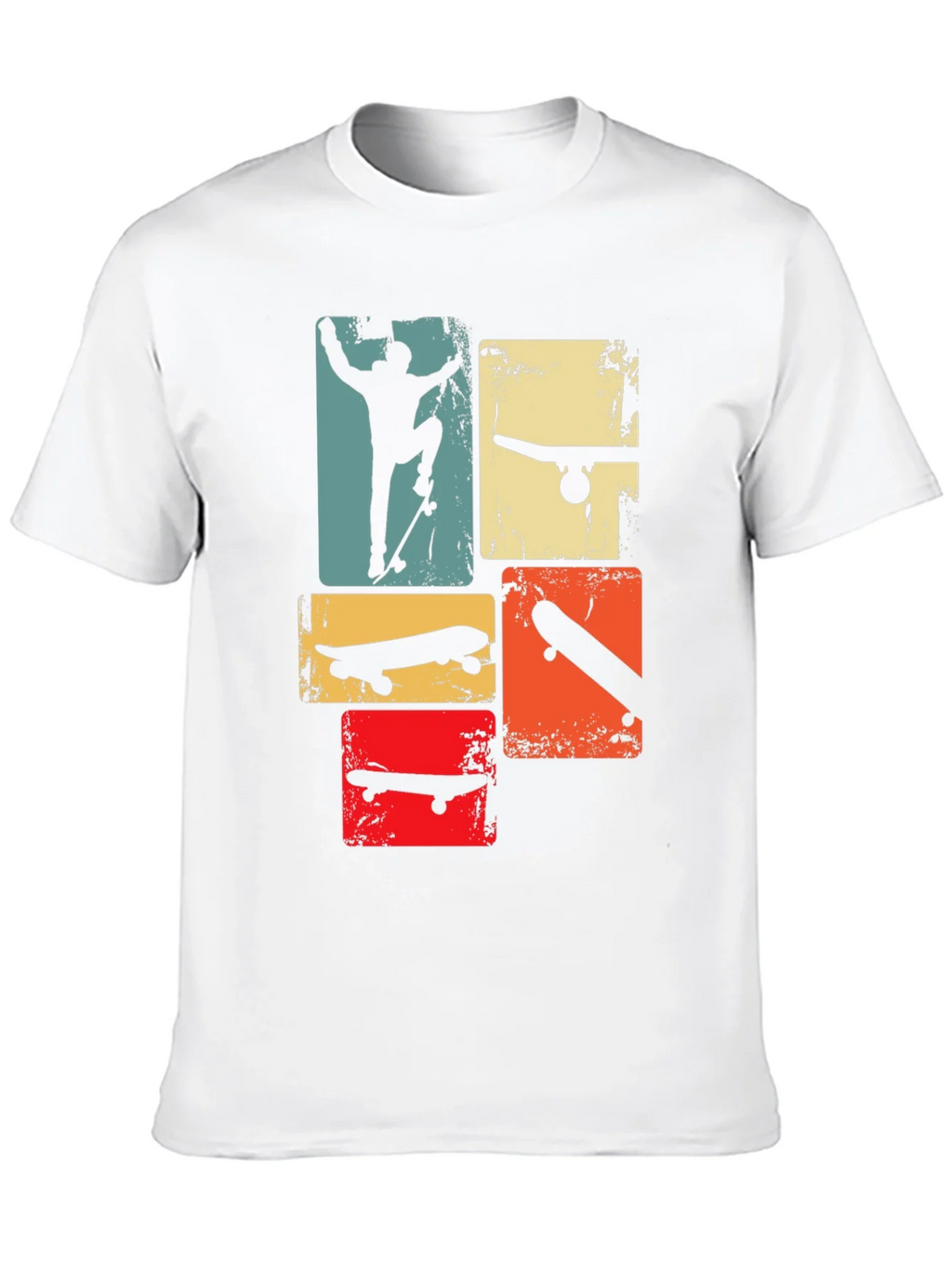 Retro Skateboard Graphic Tee product image 5