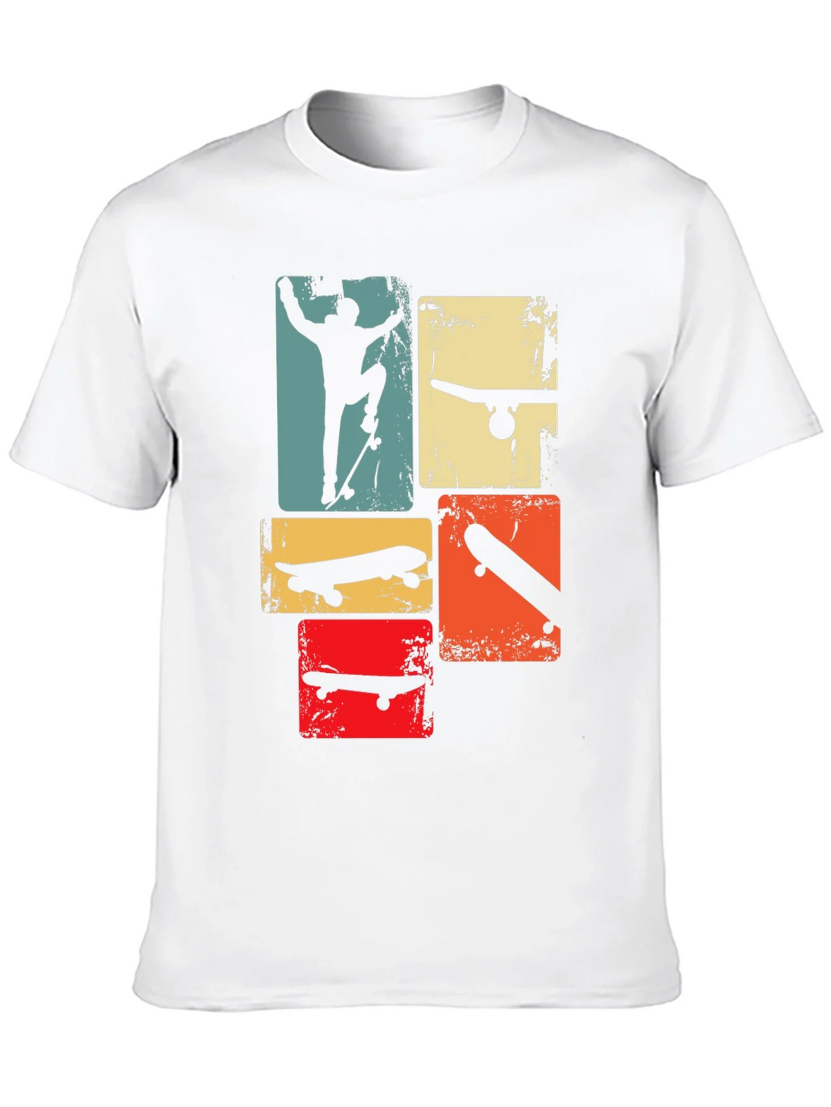 Retro Skateboard Graphic Tee product image 5