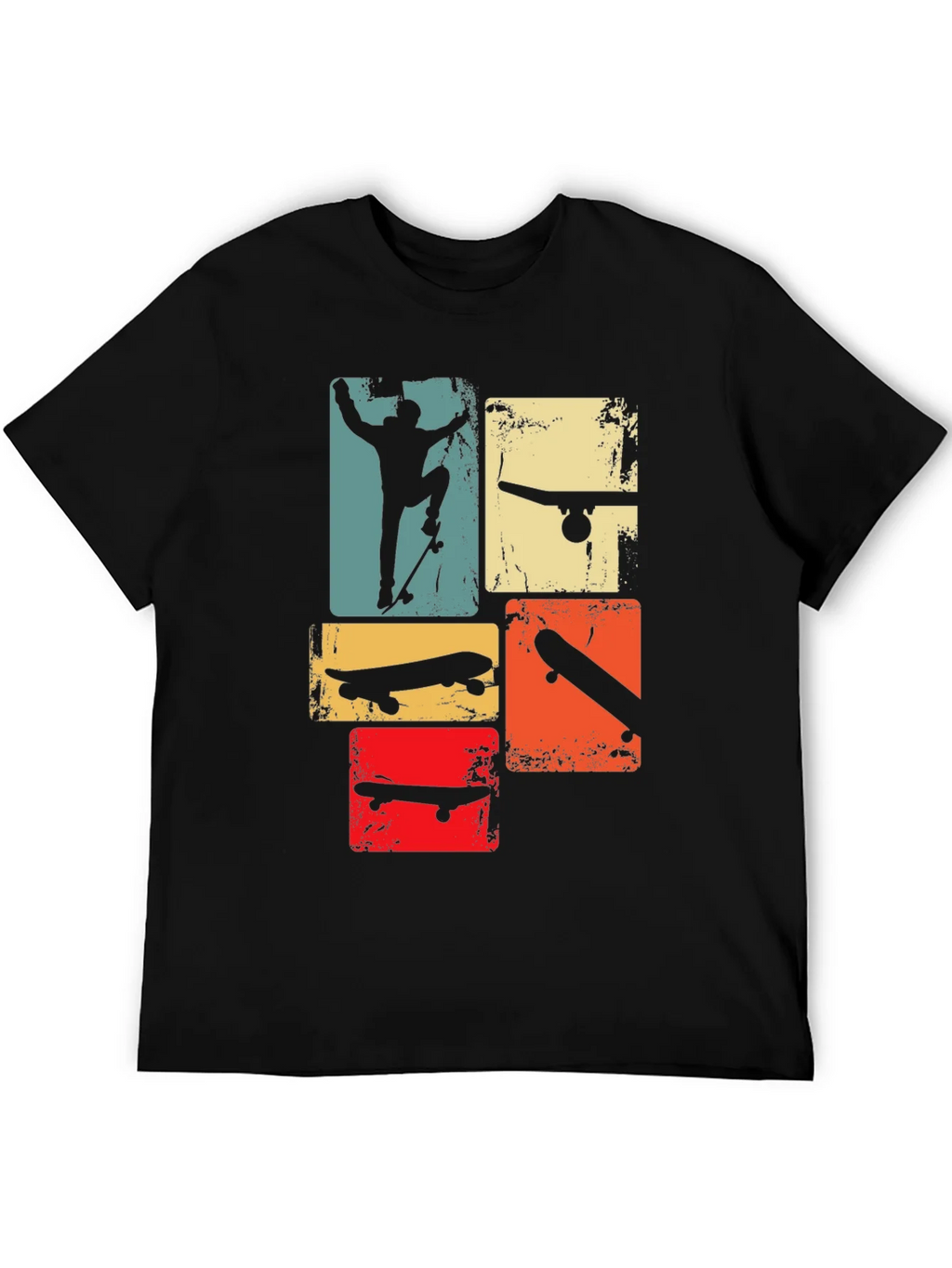 Retro Skateboard Graphic Tee product image 2
