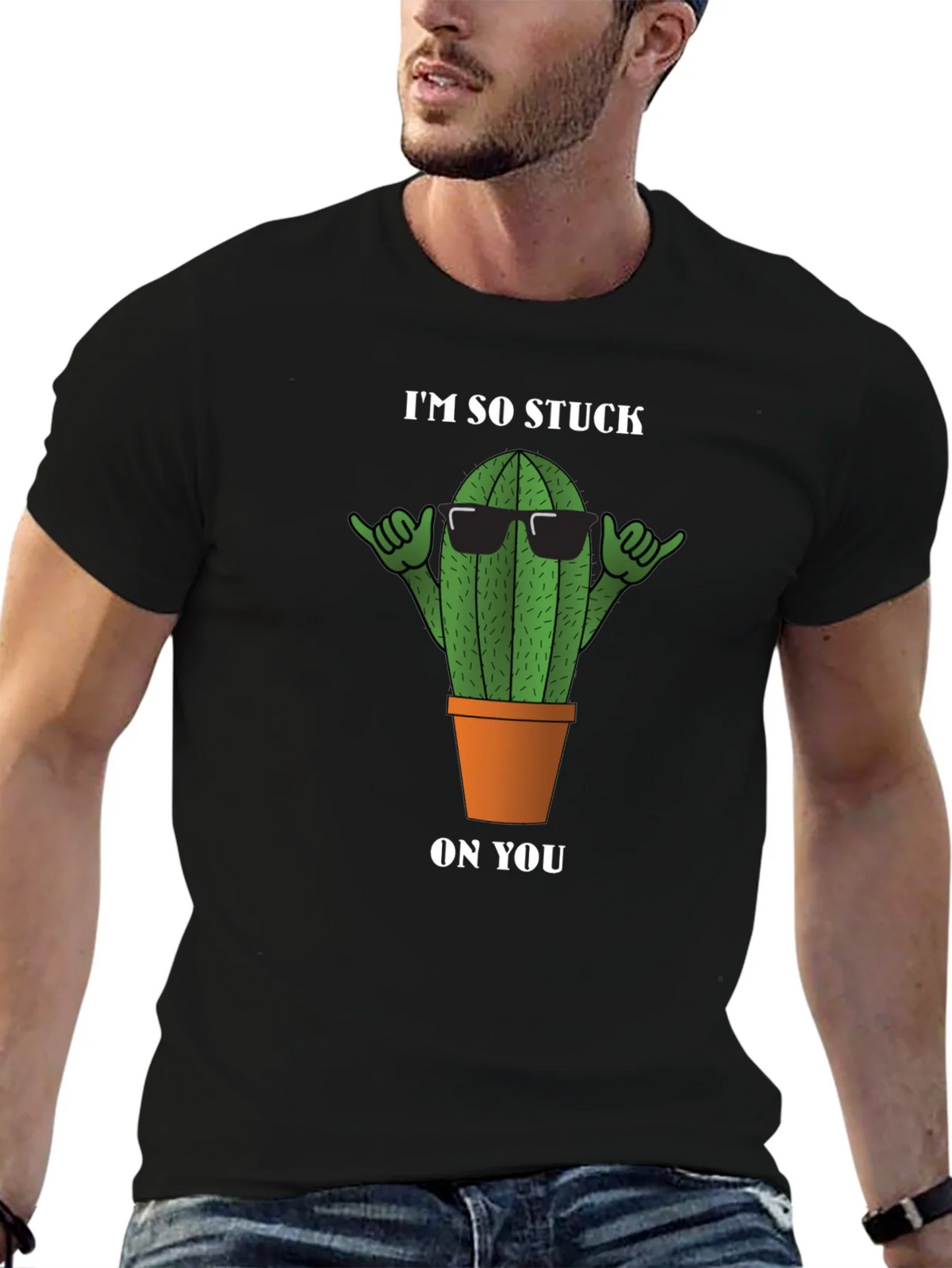 Im So Stuck on You Cactus Graphic Tee product image 6