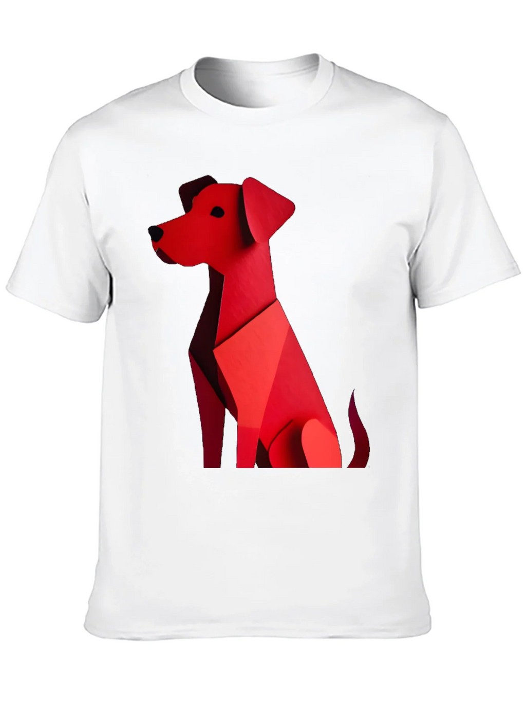 Geometric Dog Graphic Tee - Stylish Casual Wear product image 9