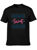 Home Sweet Home Graphic T-Shirt - Soft Cotton Blend