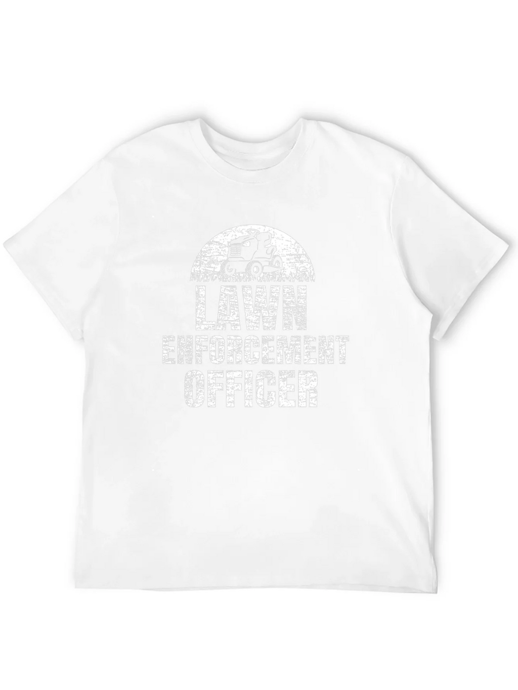Lawn Enforcement Officer Black Graphic T-Shirt product image 11