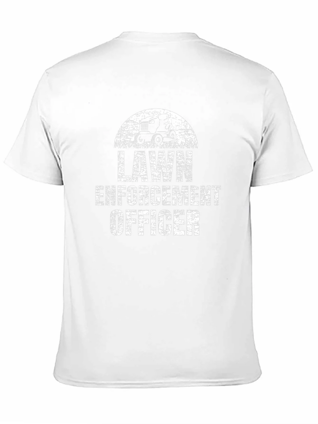 Lawn Enforcement Officer Black Graphic T-Shirt product image 10
