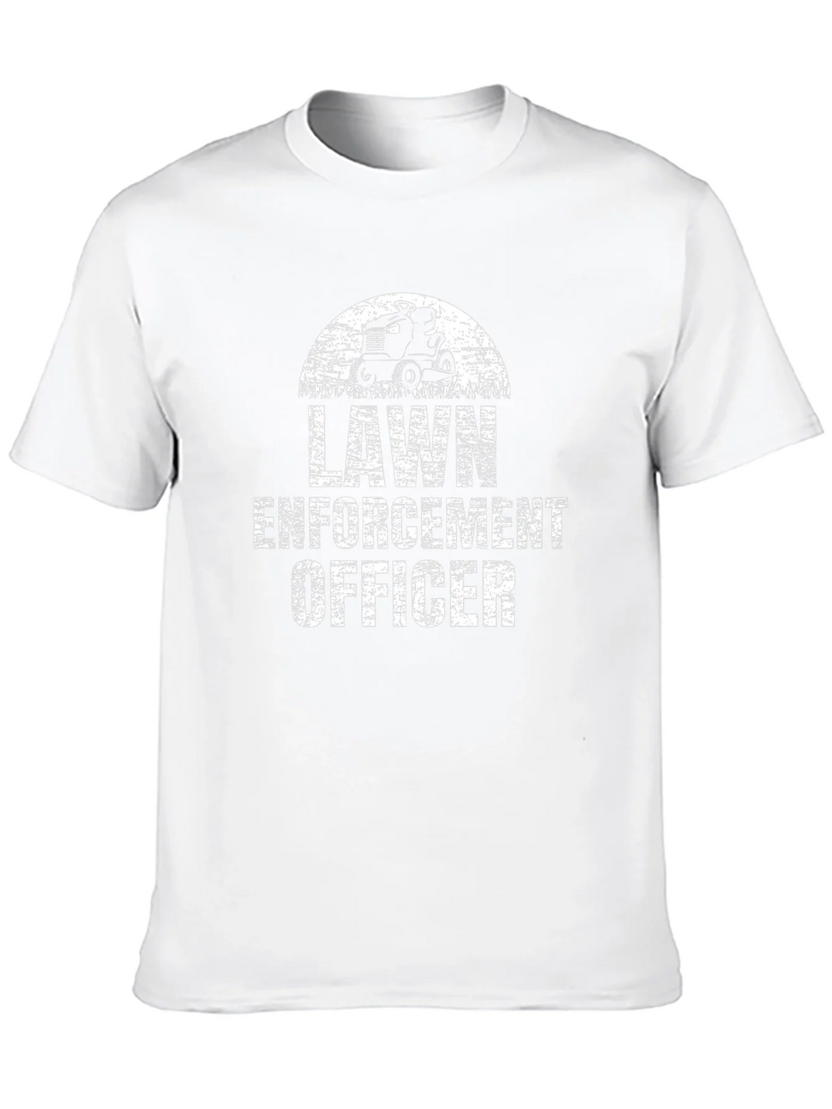 Lawn Enforcement Officer Black Graphic T-Shirt product image 9