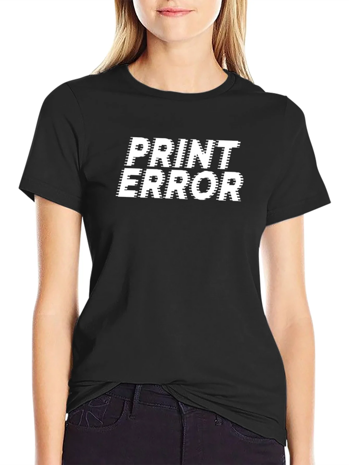Print Error Graphic Tee - Bold Streetwear Style product image 2