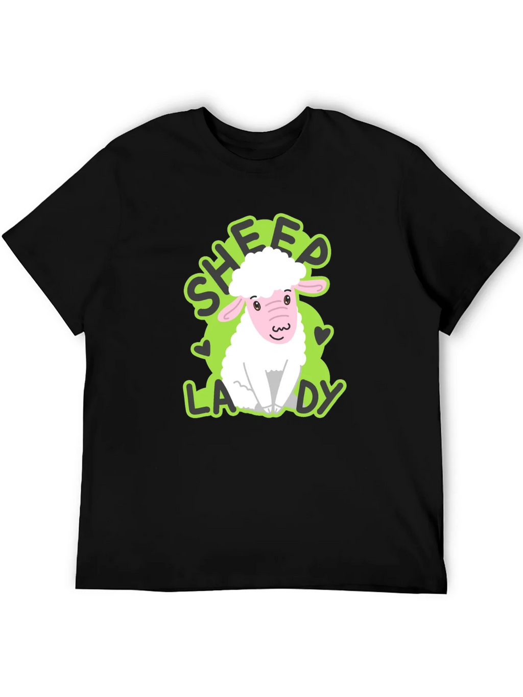 Sheep Lady T-Shirt - Cute Animal Lover Tee product image 5