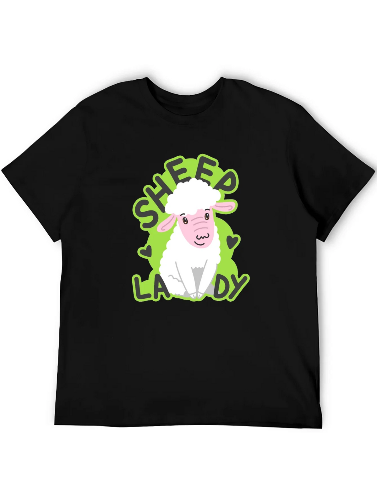 Sheep Lady T-Shirt - Cute Animal Lover Tee product image 5