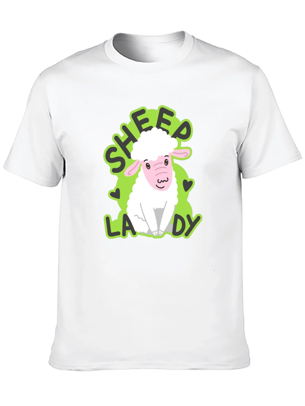 Sheep Lady T-Shirt - Cute Animal Lover Tee product image 9