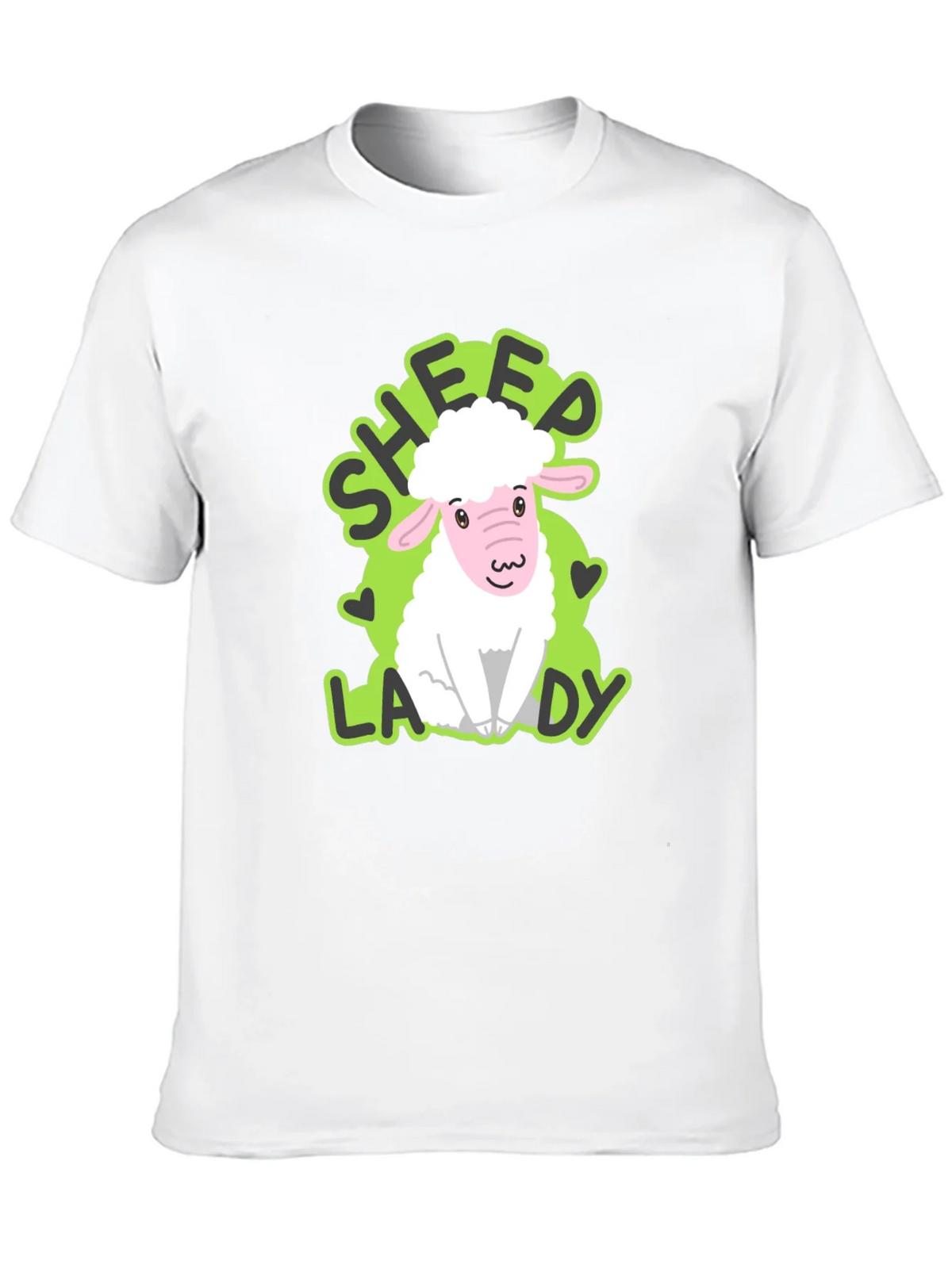 Sheep Lady T-Shirt - Cute Animal Lover Tee product image 9