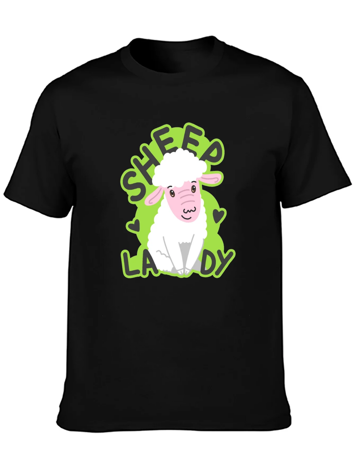 Sheep Lady T-Shirt - Cute Animal Lover Tee product image 3