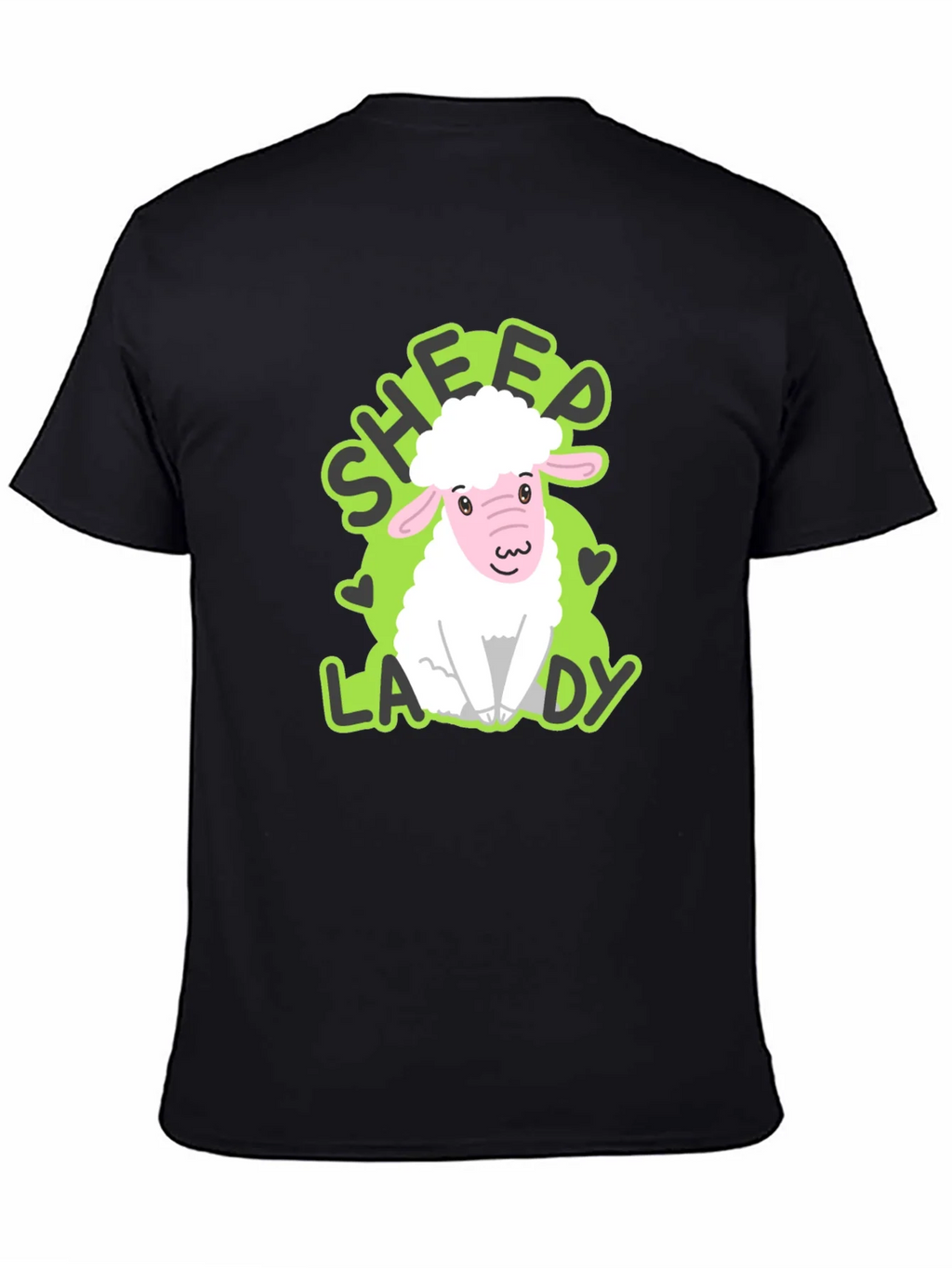 Sheep Lady T-Shirt - Cute Animal Lover Tee product image 4