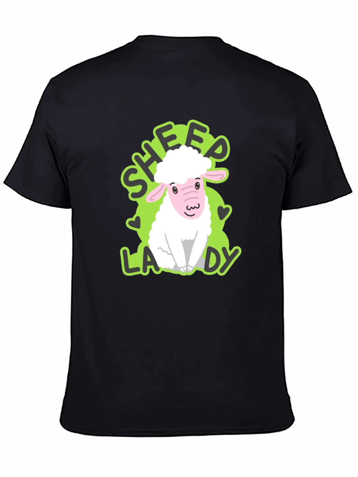 Sheep Lady T-Shirt - Cute Animal Lover Tee product image 4
