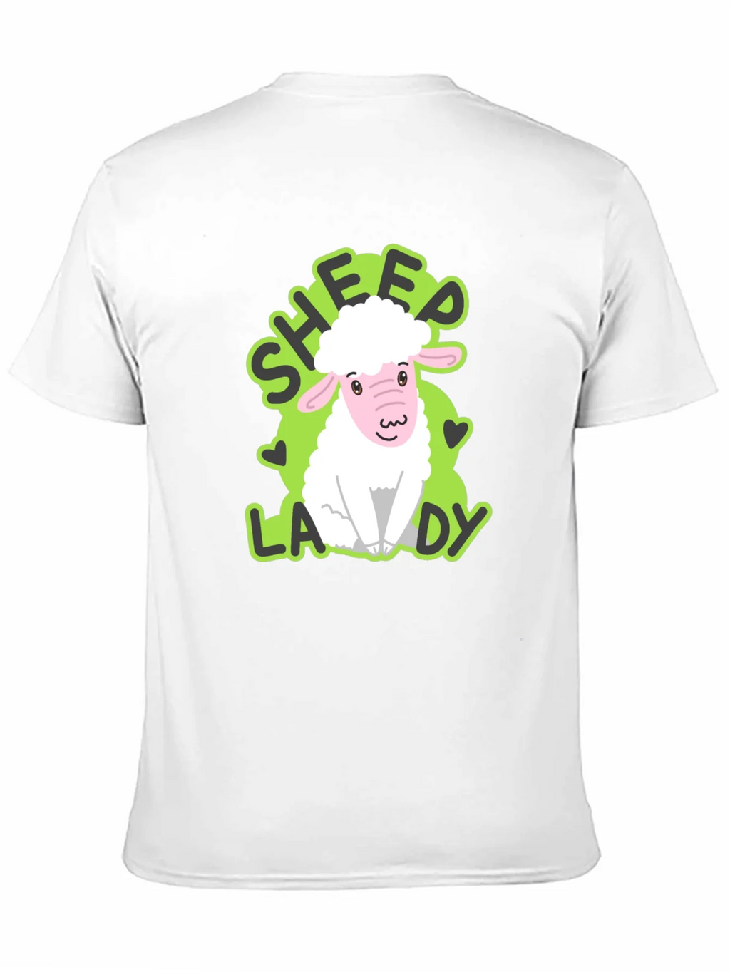 Sheep Lady T-Shirt - Cute Animal Lover Tee product image 10