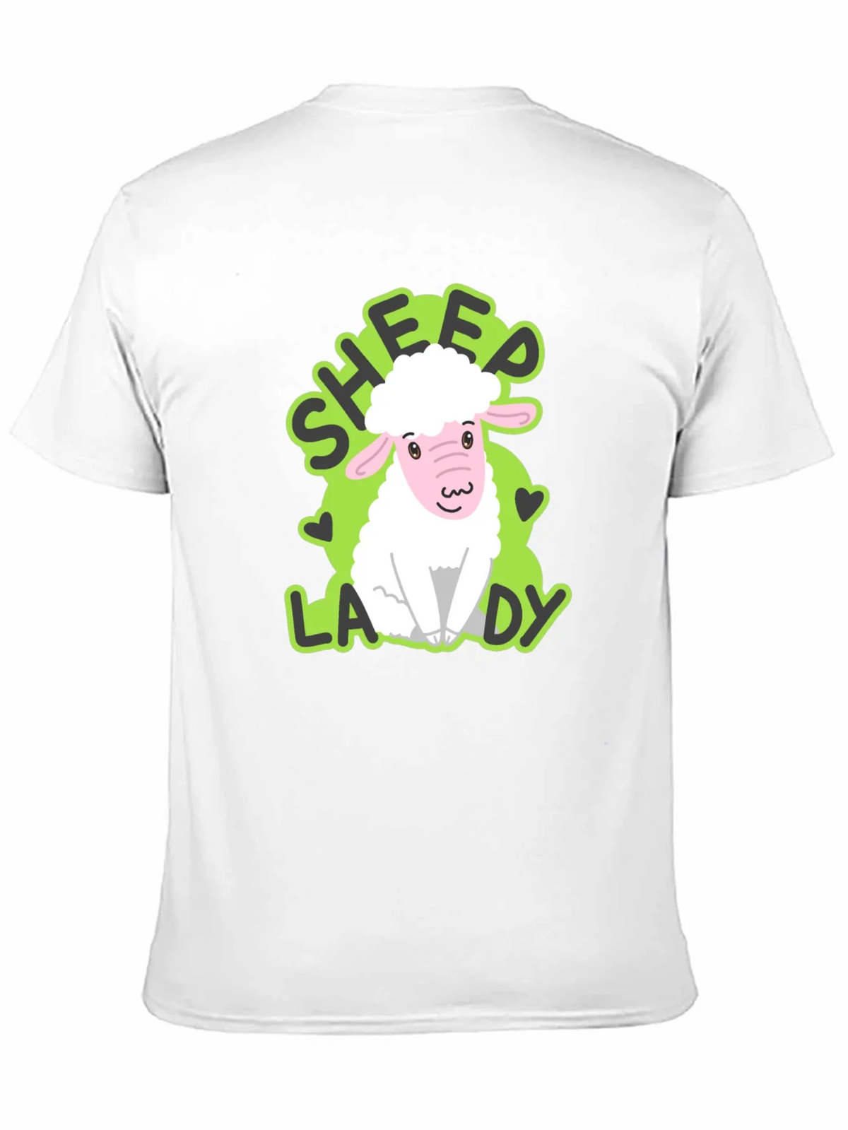 Sheep Lady T-Shirt - Cute Animal Lover Tee product image 10