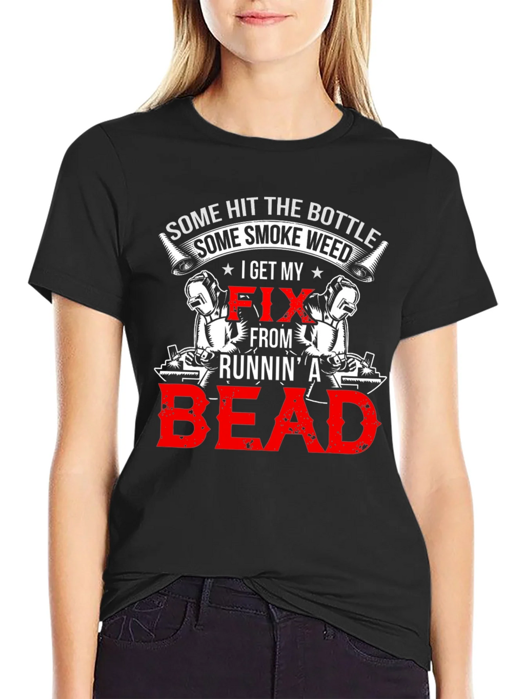 Welders Runnin A Bead Graphic T-Shirt product image 2