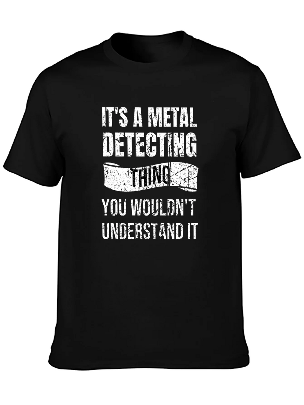 Metal Detecting Thing T-Shirt Funny Detectorist Gift product image 3