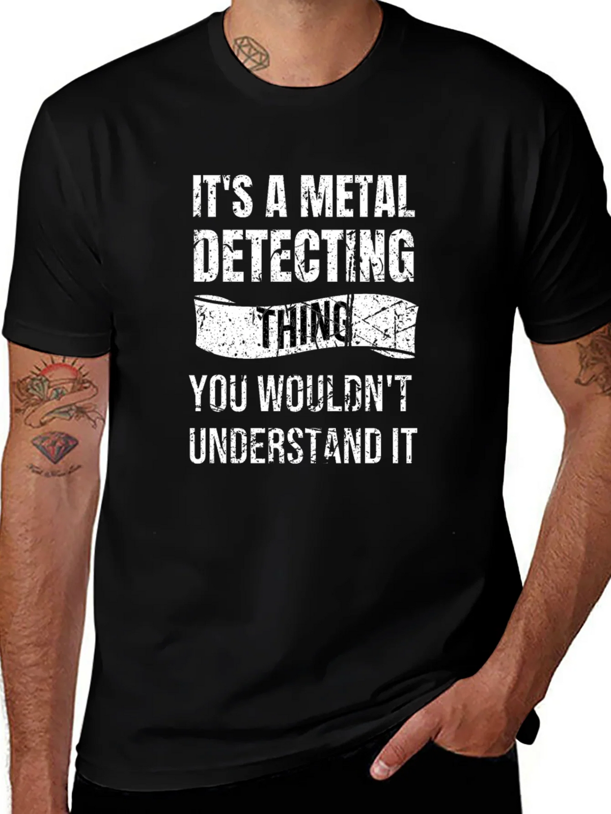 Metal Detecting Thing T-Shirt Funny Detectorist Gift product image 1