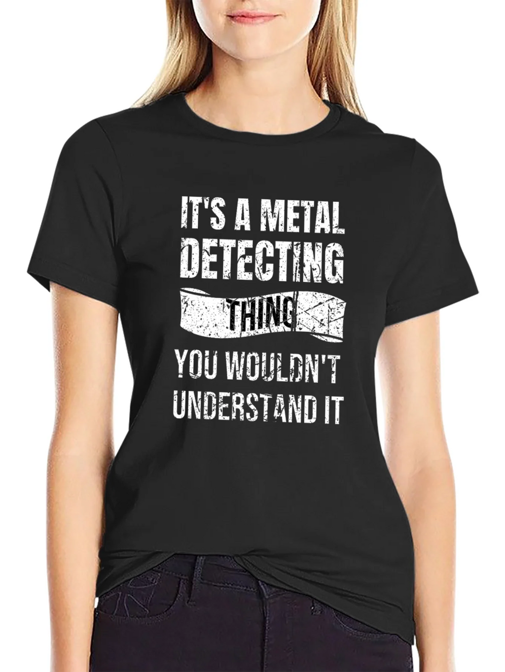 Metal Detecting Thing T-Shirt Funny Detectorist Gift product image 2