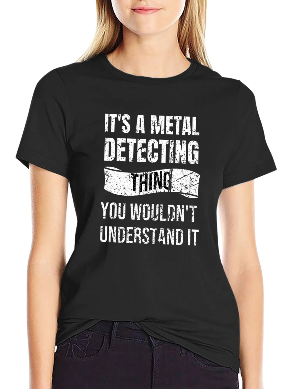 Metal Detecting Thing T-Shirt Funny Detectorist Gift product image 2