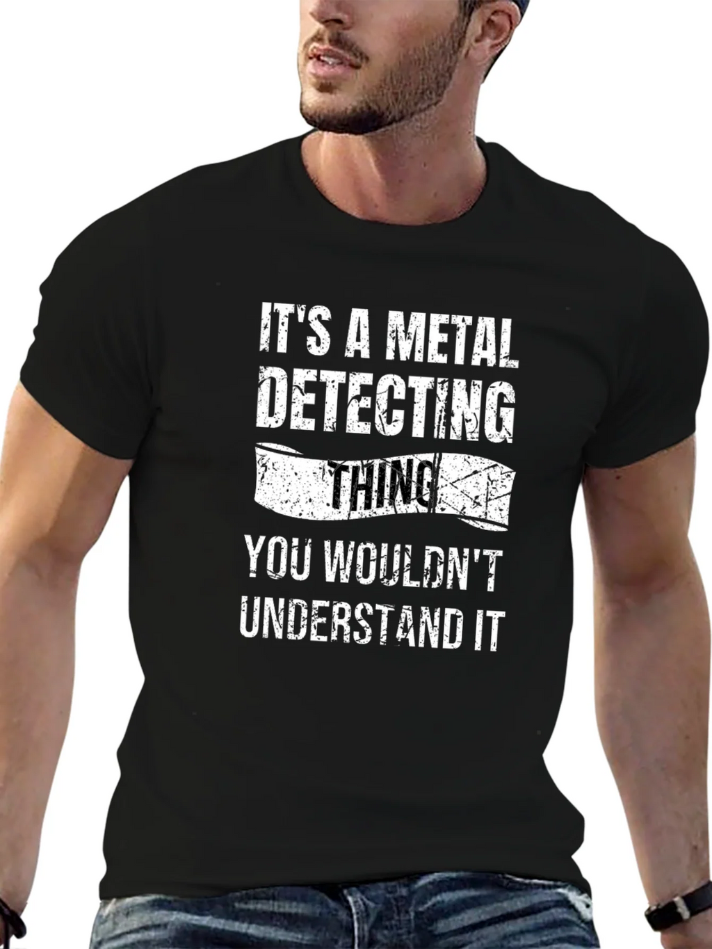 Metal Detecting Thing T-Shirt Funny Detectorist Gift product image 6