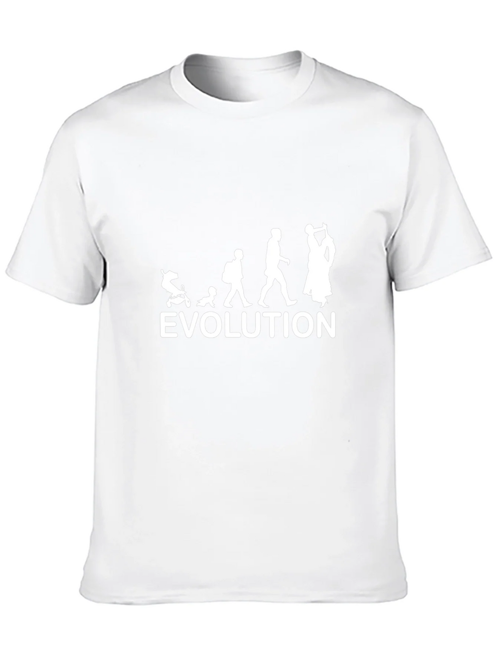 Evolution Black Graphic Tee - Mens Novelty T-Shirt product image 9