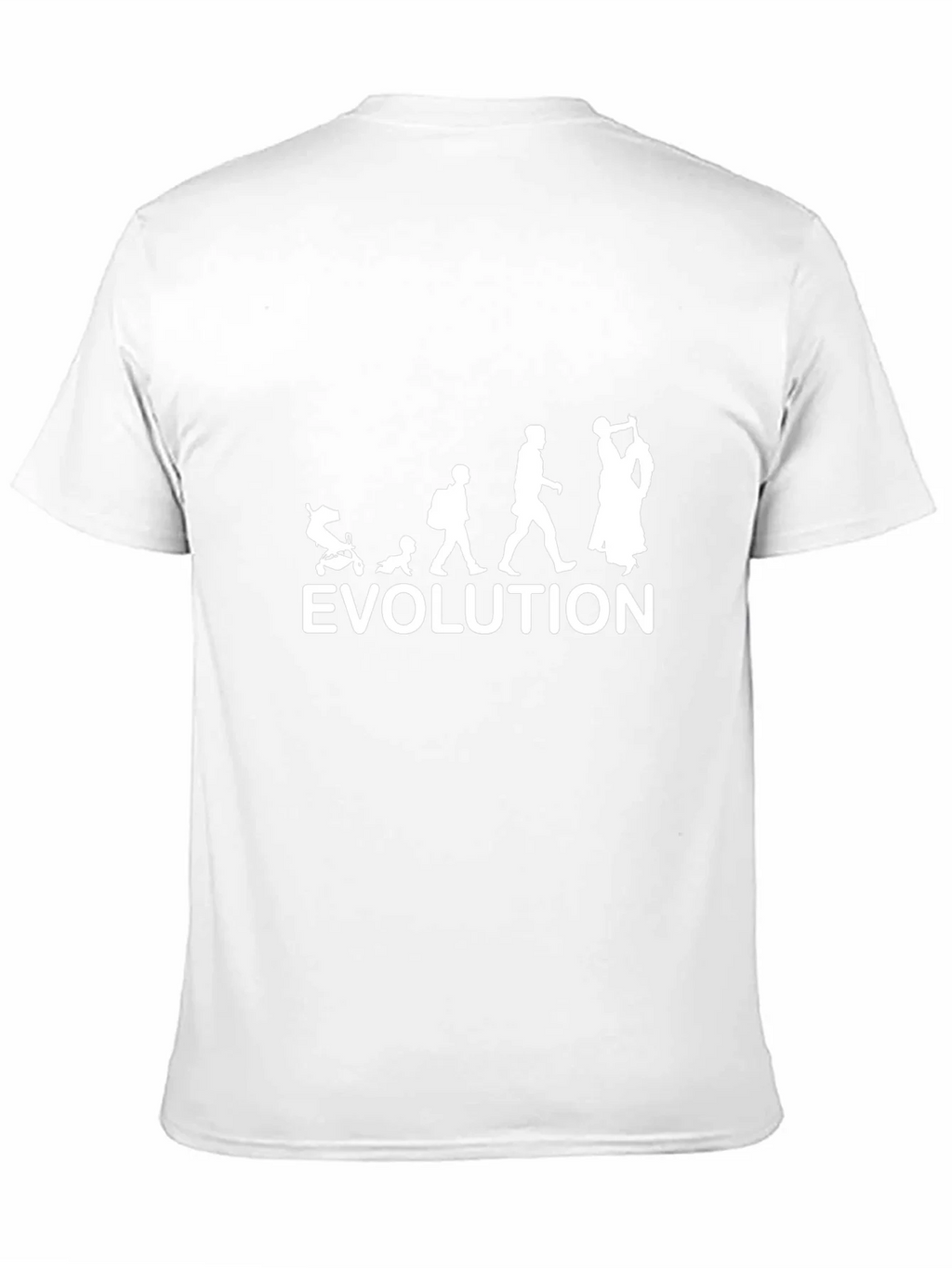 Evolution Black Graphic Tee - Mens Novelty T-Shirt product image 10