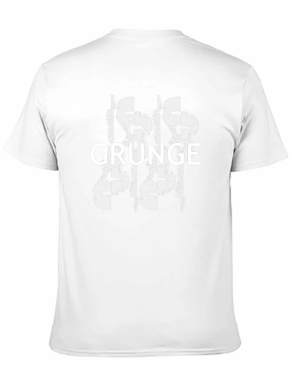 Grunge Graphic Print Black T-Shirt product image 10