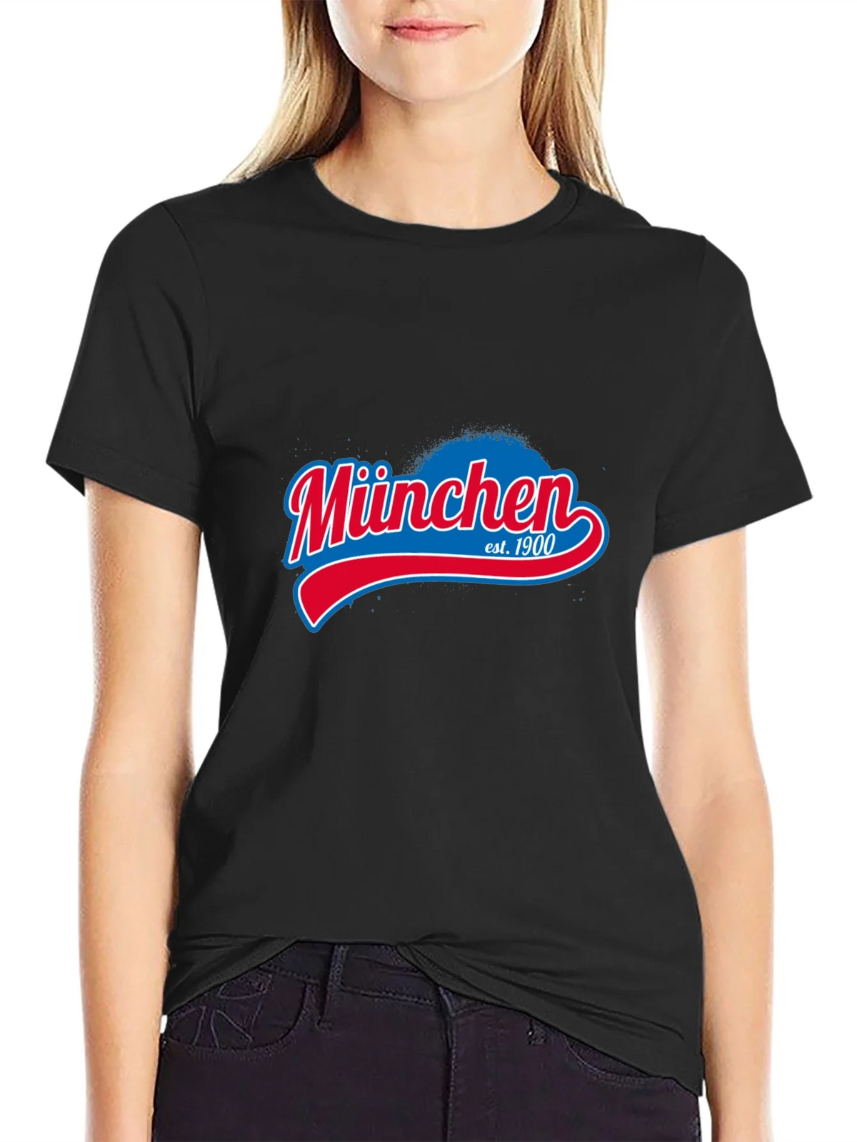München Est. 1900 Graphic T-Shirt - Black product image 2