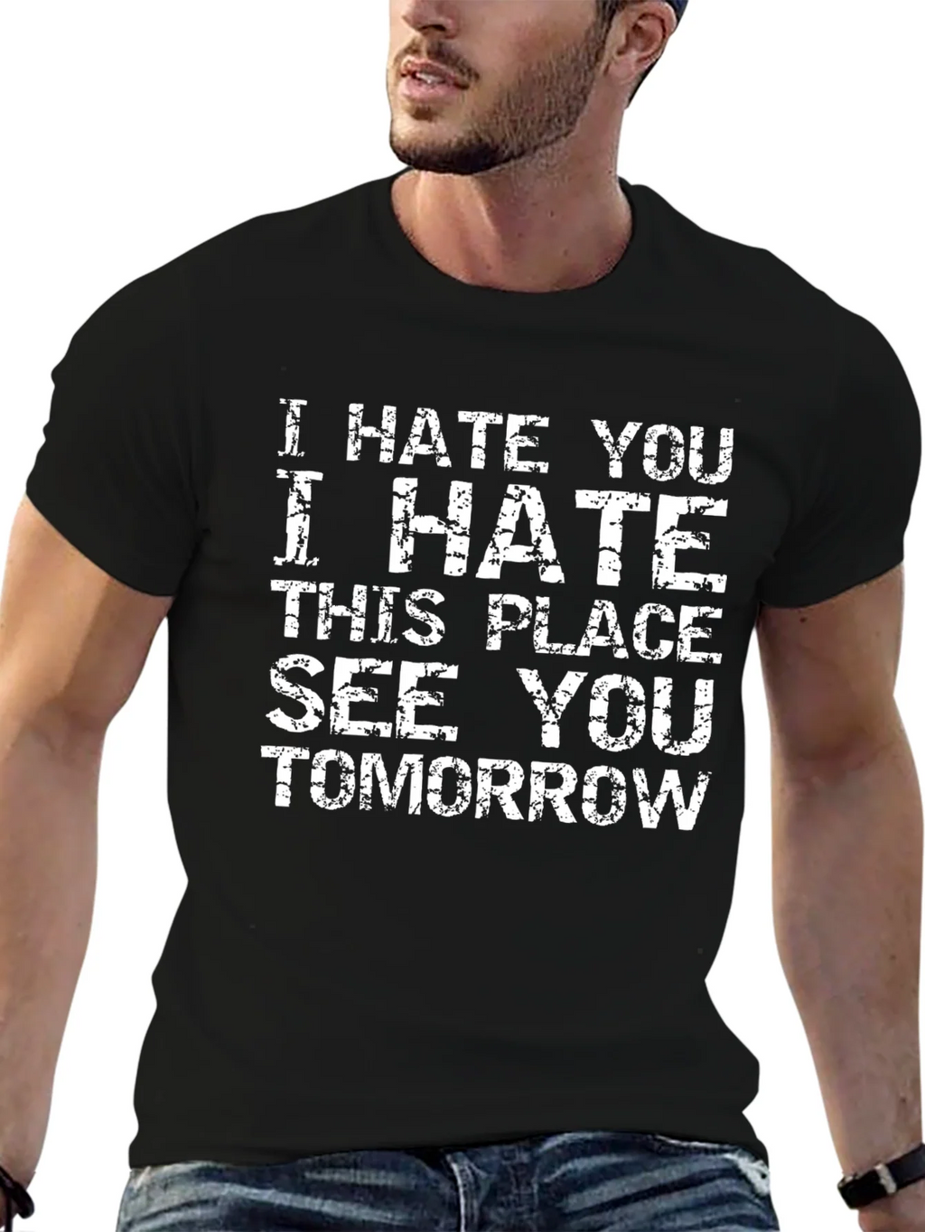 I Hate You T-Shirt product image 6