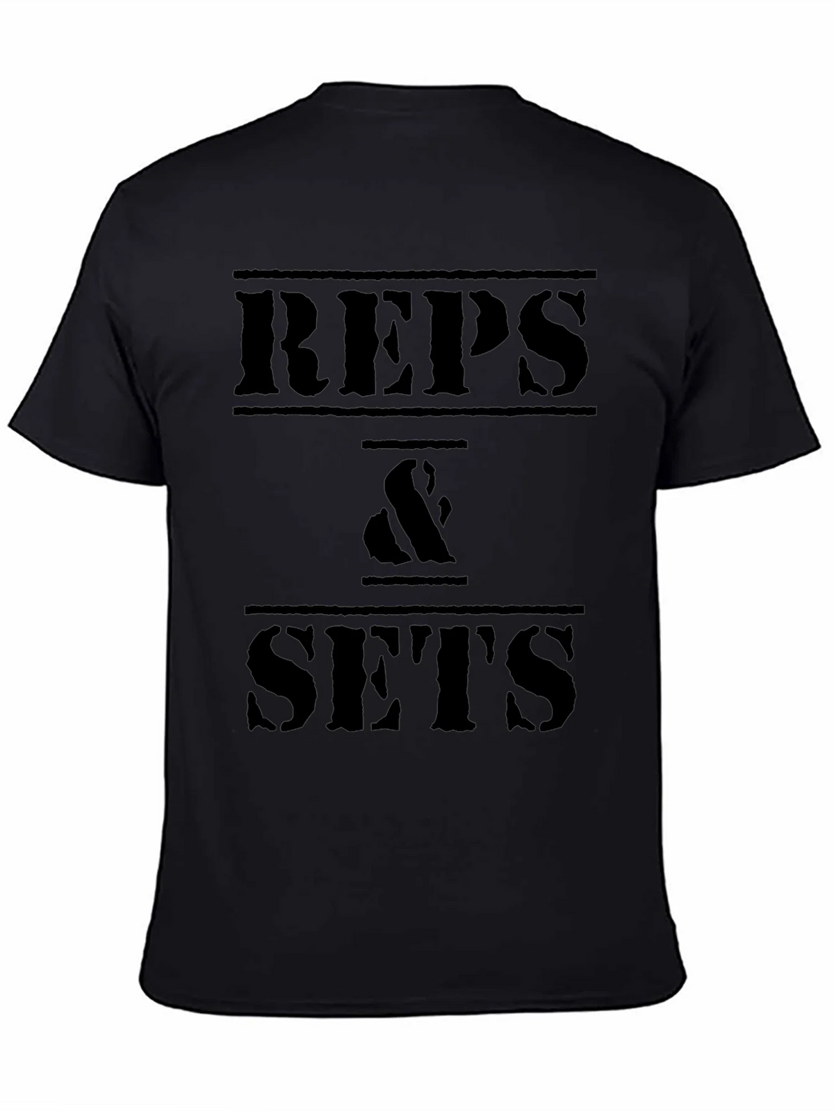 Reps & Sets Black Graphic T-Shirt product image 4
