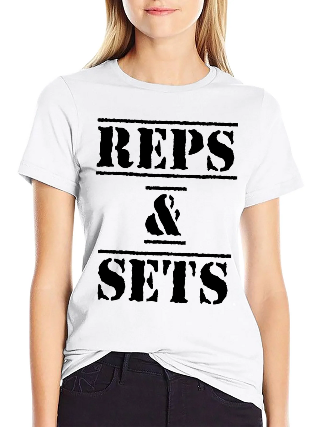 Reps & Sets Black Graphic T-Shirt product image 8
