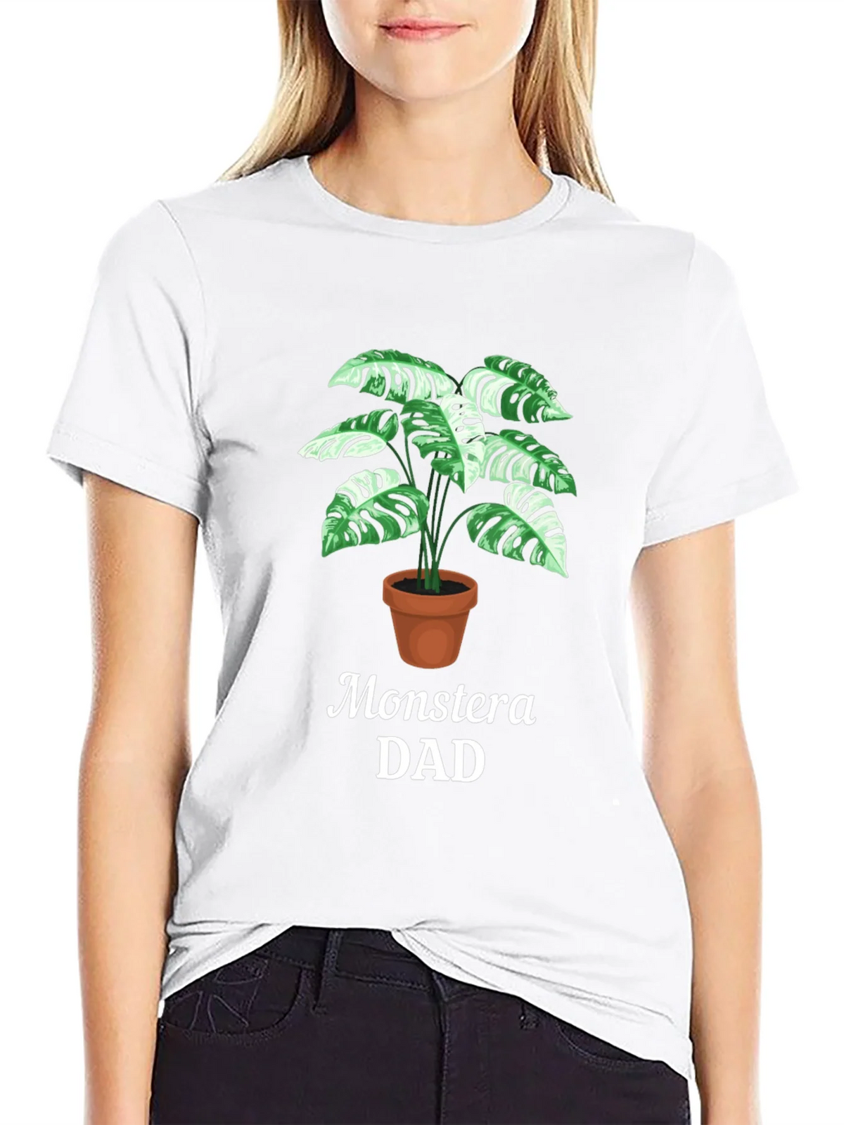 Monstera Dad Graphic T-Shirt product image 8